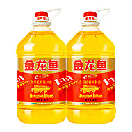 金龙鱼黄金比例食用植物调和油4L*2桶