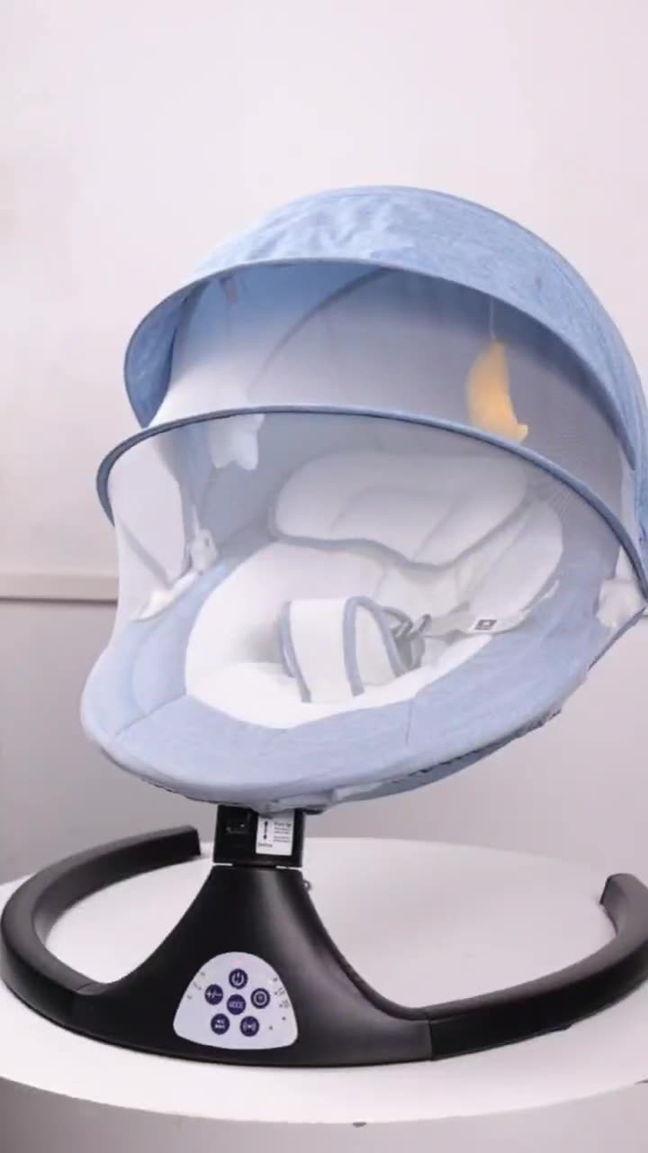baby swing婴儿摇摇椅哄娃神器婴幼儿安抚椅宝宝摇床儿童电动摇篮