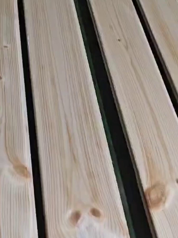 樟子松木护墙板本样用、房间秒变森系✨