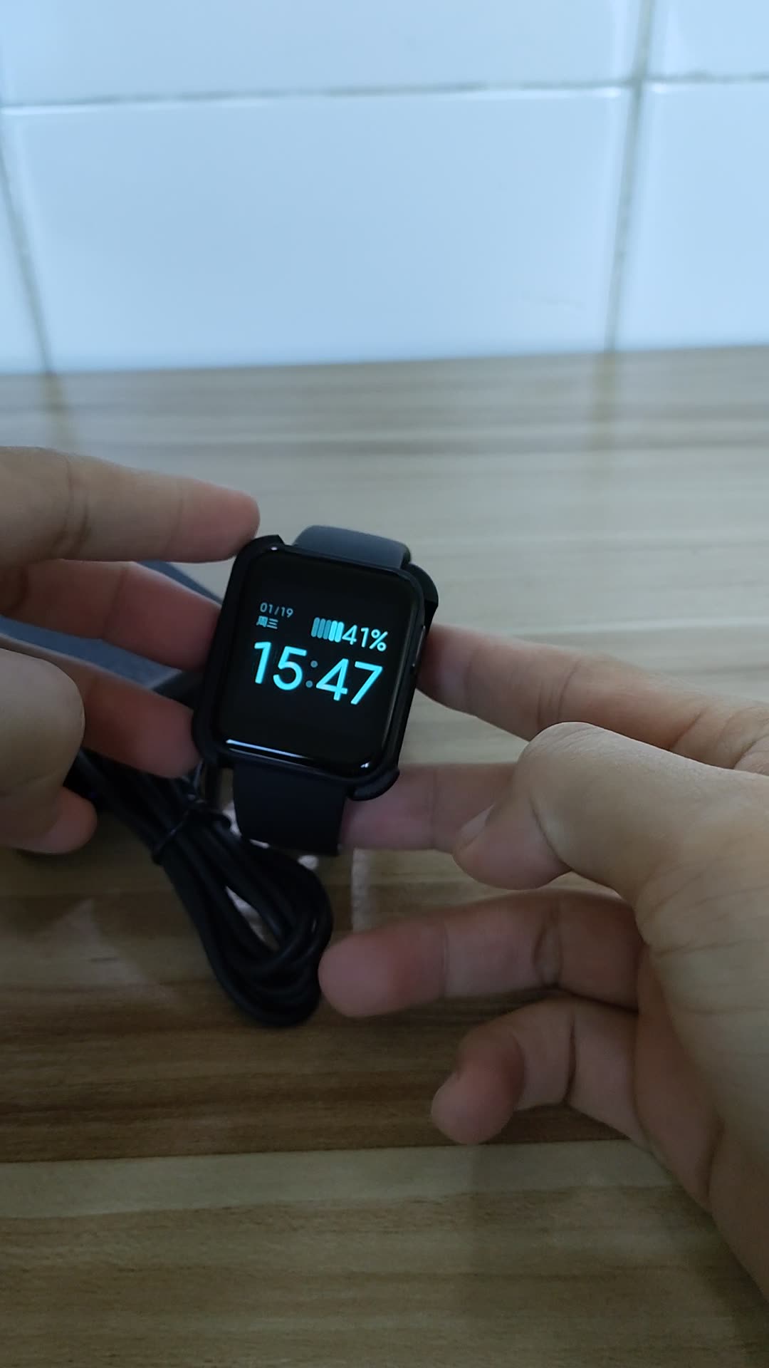 适用redmi watch红米手环充电底座充电线mi lite手表充电器数据线