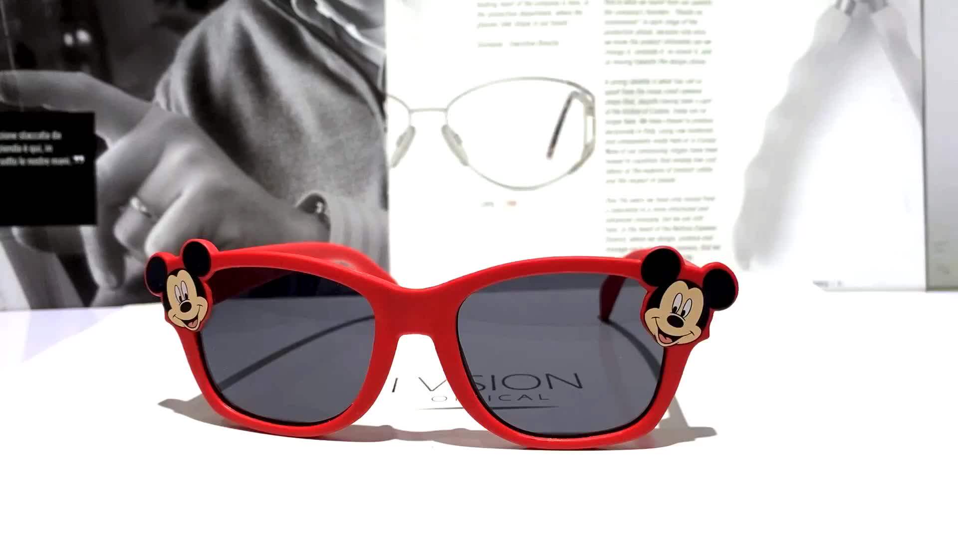 cartoon flip style mickey minnie uv protection sun glasses