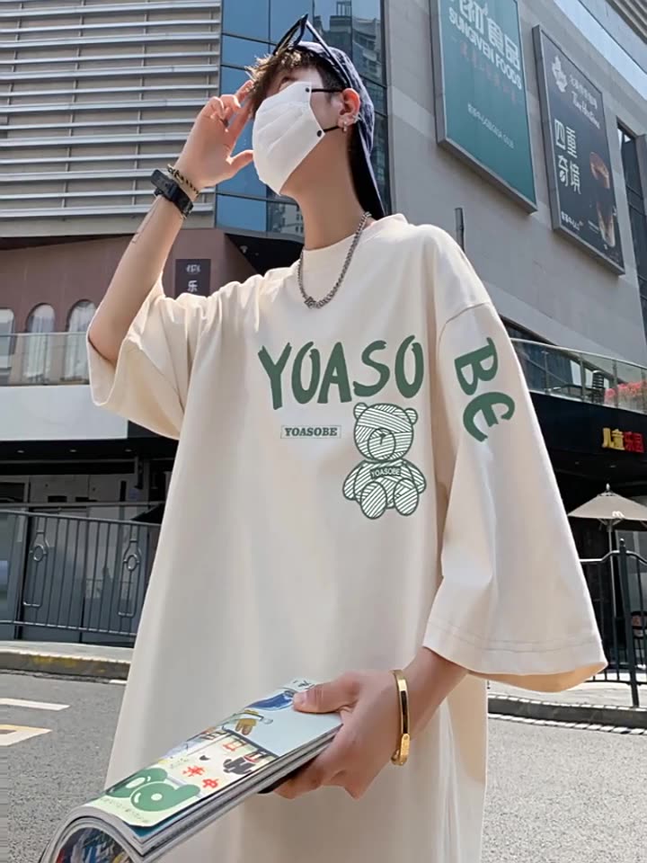 大码男装胖子300斤t恤男短袖加肥加大宽松肥佬棉圆领潮牌上衣服