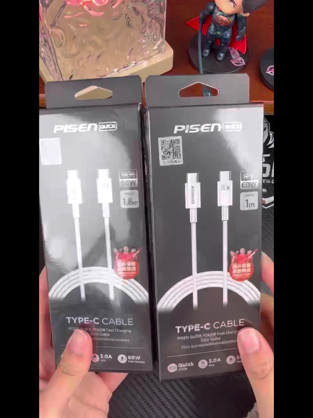 品胜适用苹果15编织快充线iphone15promax充电器线双typec数据线