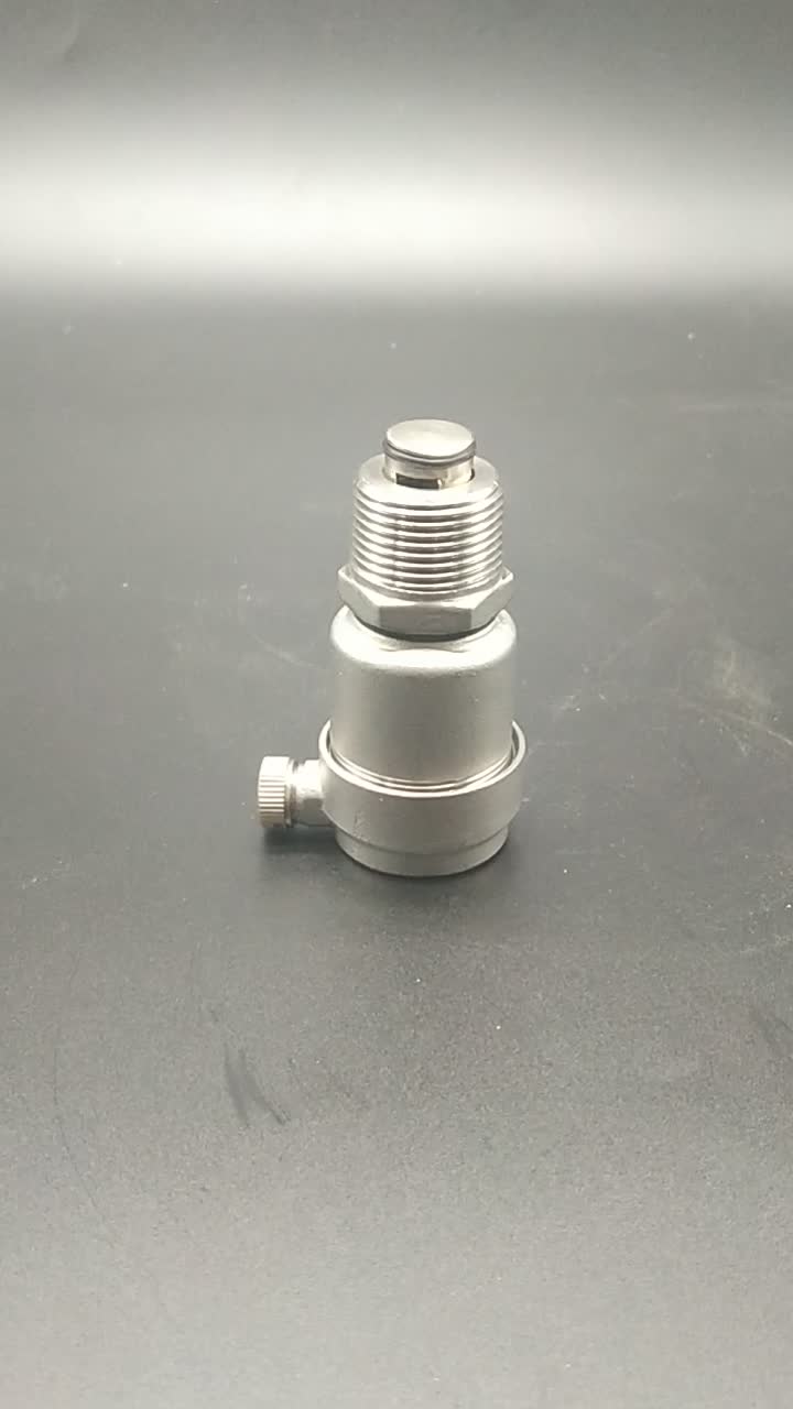 304不锈钢自动排气阀 外螺纹暖气排气阀 自来水管道放气阀