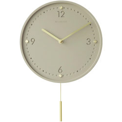 11-inch modern simple wall clock silent home living room quartz clock fashion round Nordic personality light luxury clock