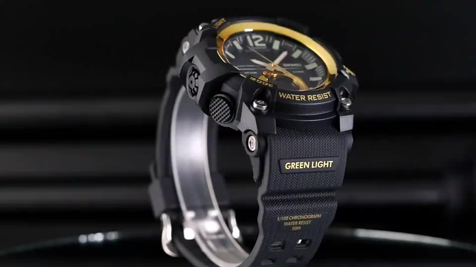 skmei 1725 digital analog man watch new design f