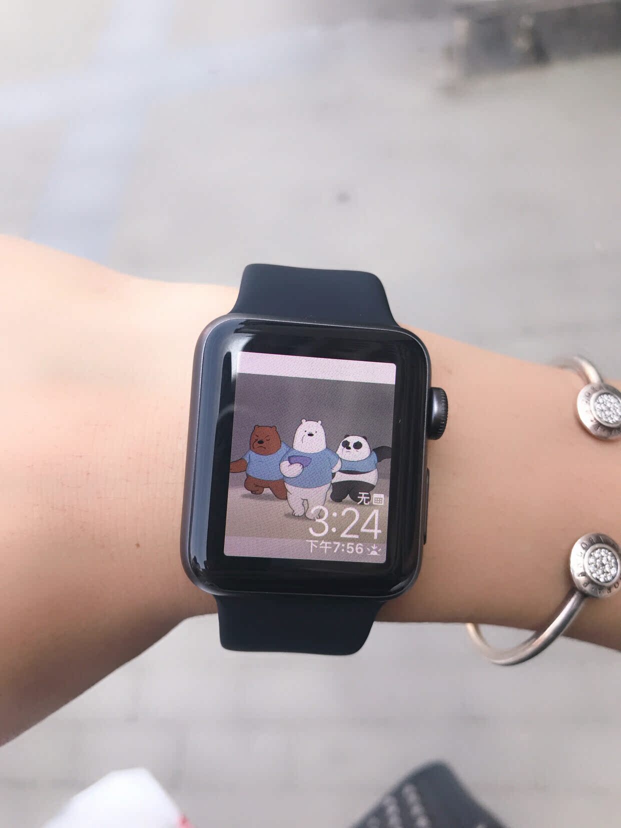 iwatch s2 38mm 黑色