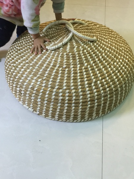 大锅盖蒸锅盖高芦苇手工草编锅盖铁锅柴锅火锅灶鱼台锅盖草帽盖子
