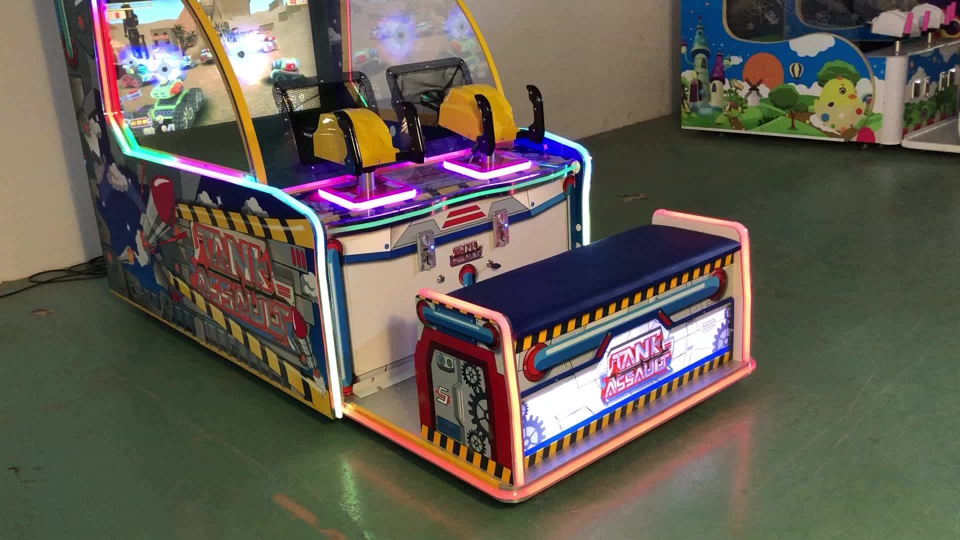 登鼎厂家批发儿童乐园亲子游乐设备射球机电玩城投币游戏机游艺机