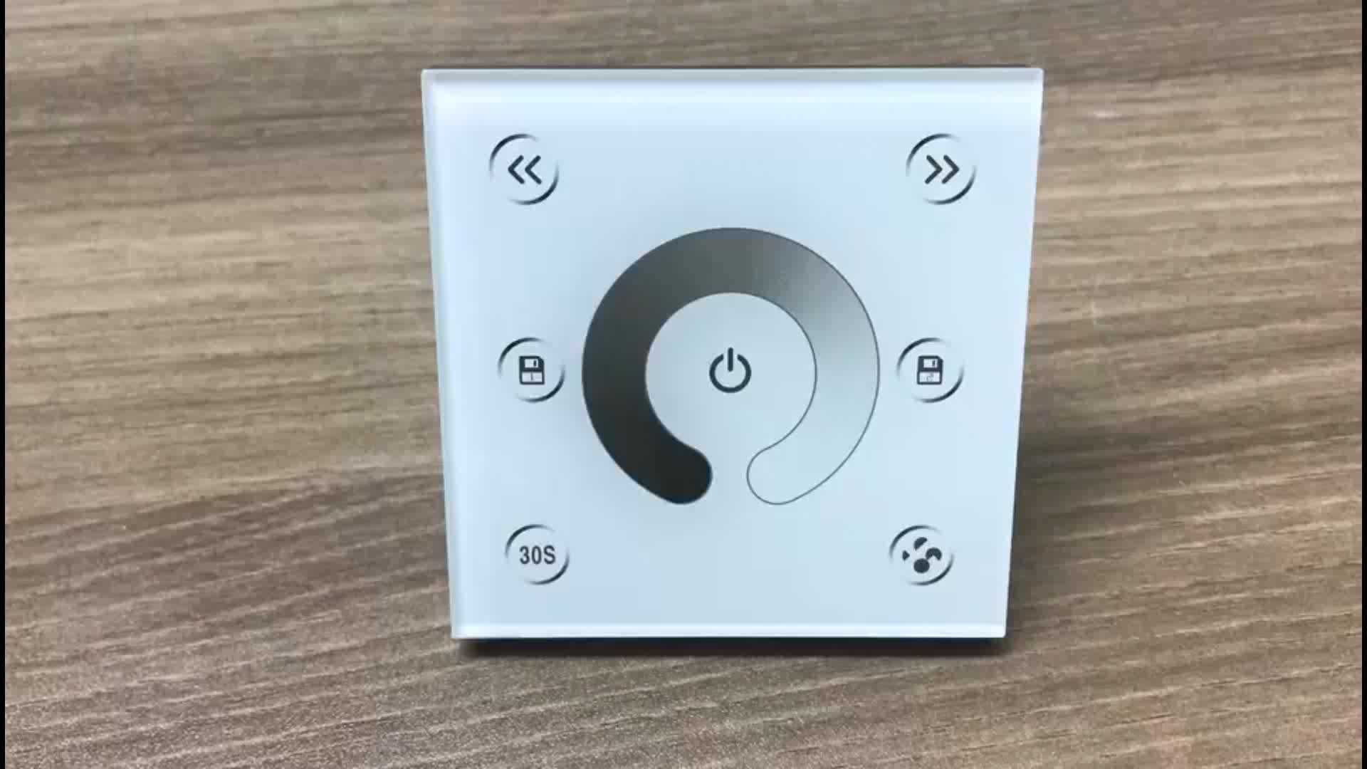 p1 dc 12v壁装式触控可调光灯开关24vdc触摸调光器