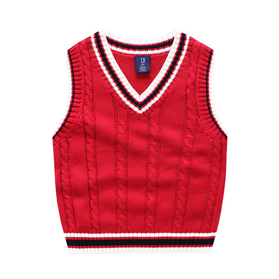 Boys knitted vest 2023 children's new Korean vest spring and autumn clothing for girls children's clothing for babies
Boys knitted vest 2023 children's new Korean vest spring and autumn clothing for girls children's clothing for babies