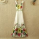 Mùa hè mới nóng váy voan in hình váy dài mỏng của phụ nữ Váy voan bohemian - Váy dài