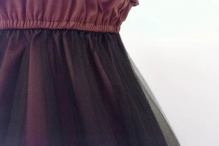 Váy học sinh váy công chúa jsk Nhật Bản váy Lolita dây treo váy tối màu Váy phồng Lolita eo cao - Váy eo cao