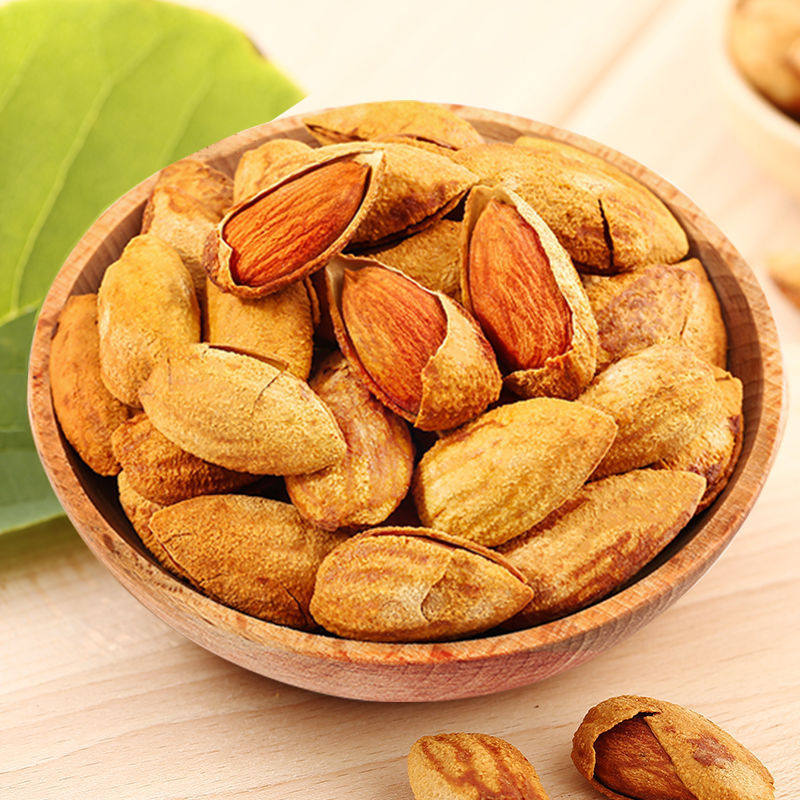 不若水/纸皮巴旦木含罐500g杏仁干果坚(热品库)