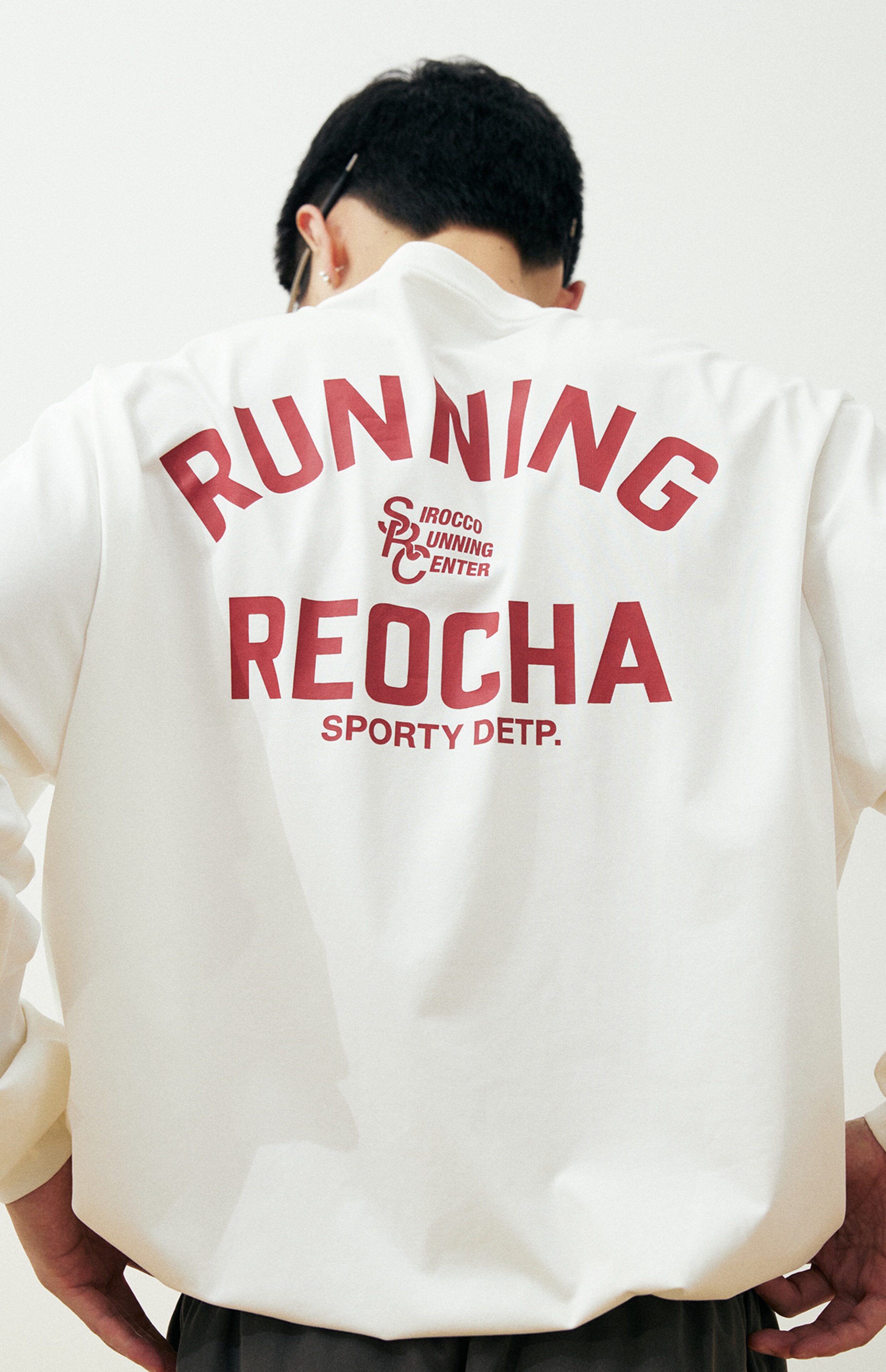 reocha热呈户外秋冬sorona索罗娜国潮潮牌速干运动情侣长袖t恤男