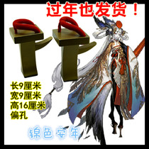 COSPLAY Yin and Yang division mobile game Gu won the bird Jin Luan crane feather cos shoes clogs spot 