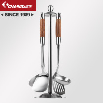 Chuangsheng 304 stainless steel spatula storage kitchenware set cooking spoon shovel frying spoon five-piece set