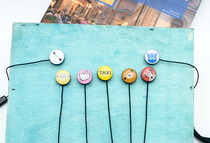 Cartoon cute lens cover anti-lost rope protection rope anti-lost buckle Crystal anti-lost rope protection lanyard