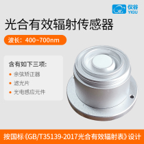 Photosynthetic effective radiation sensor transmitter high-precision illumination quantum meter measuring instrument agricultural photosynthesis