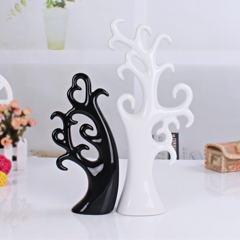 I and contracted fashion ceramic arts and crafts home furnishing articles sitting room adornment fashion wedding gift love trees