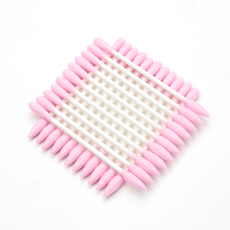 disinfecting pointed cotton swabs, ears, sanitary round head cotton swabs, makeup remover, clean lipsti, makeup cotton swabs spiral double