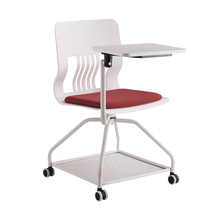 Training chair with writing board Foldable meeting chair with table Board Chair meeting bench office chair staff folding chair