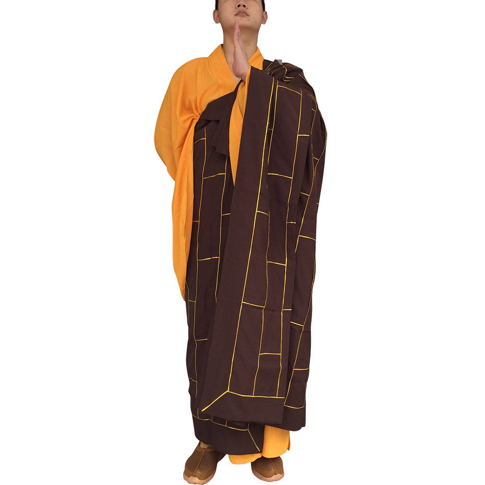 宗教法器佛具禅修用品僧服僧鞋戒衣缦衣海青透气台麻了尘祖衣袈裟