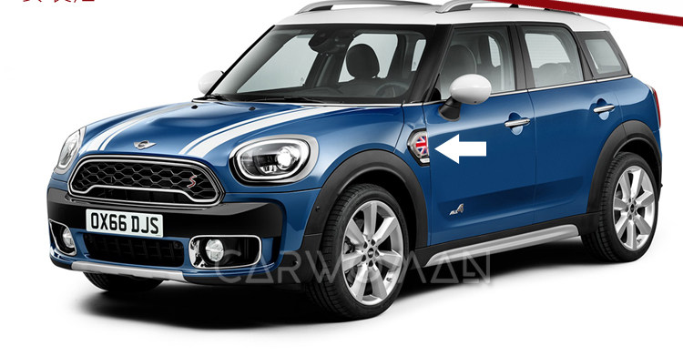 宝马迷你 mini countryman f60 新款改装 边灯饰板 多色入