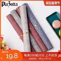 Germany plazotta placemat PVC non-slip heat insulation European table mat Leave-in environmental protection dish dish Western mat