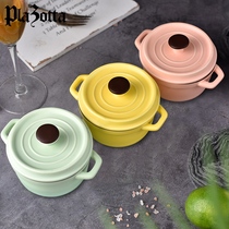 Germany plazotta mini MINI ceramic small bowl ceramic pot small stew pot 10CM dim sum pot