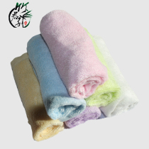 Childrens face towel 100%natural bamboo fiber newborn baby baby ass washing super soft small square towel