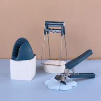 Anti-scalding and non-slip clip bowl clip three-piece household kitchen silicone steaming rack plate holder plate heat insulation artifact clip