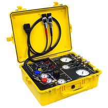 AMRON 8211 diver gas control panel two-person surface gas supply regulator communication system