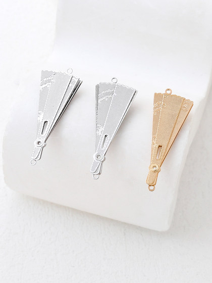 구리 색상 보호 재미있는 고대 스타일의 접이식 팬 펜던트 DIY 수제 보석 팔찌 목걸이 귀걸이 펜던트 액세서리 소재 구리 색상 보호 재미있는 고대 스타일의 접이식 팬 펜던트 DIY 수제 보석 팔찌 목걸이 귀걸이 펜던트 액세서리 소재