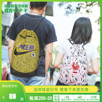 Little plum Nike Nike football Dutch team equipment harness pocket French team sports drawstring packaging spare bag