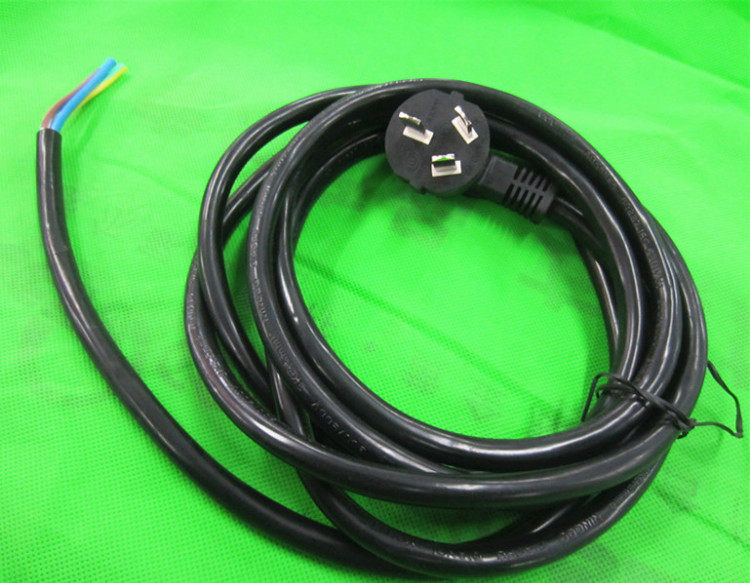 纯铜大功率16a三孔插头线3*2.5平方1/2/3/5/10米插头电源线连接线