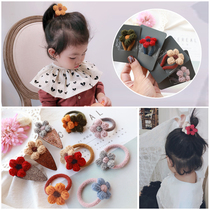 Korean version of children hair accessories hairclip girl headgear Hairband sweet flowers floral headdress baby hair card