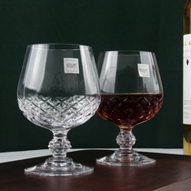 French imported CDA crystal cup brandy Cup high-footed foreign wine glass whiskey glass household wine cup
