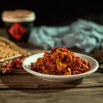 Bean-petal sauce pea sauce Hunan Changde farmhouse homemade 480g canned silkworm bean sauce leftover food seasoning