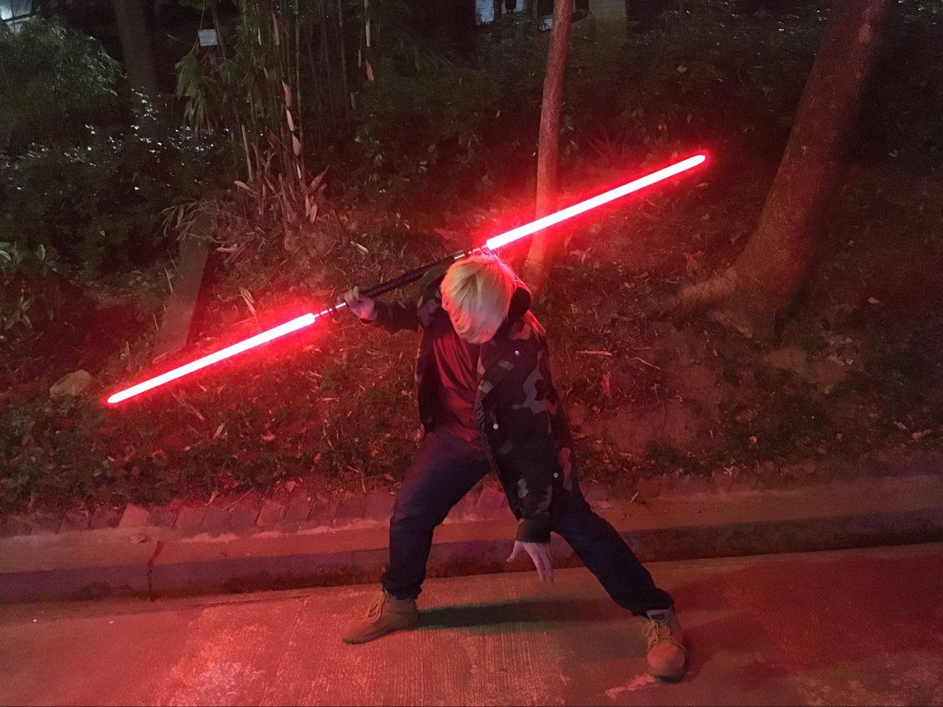 幻影光剑 星球大战原力激光剑金属发光声对打礼物玩具cosplay