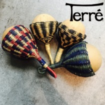 German brand Terre sand basket rattan imported Kalabash shaker