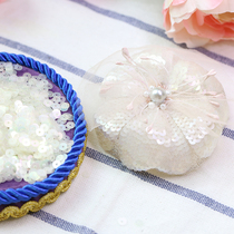 4mm high quality colorful white sequins high temperature resistant clothing accessories material handmade diy accessories