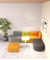 Training institution Kindergarten hotel company hall reception room guests in talks for creative Alien Office sofa Modern