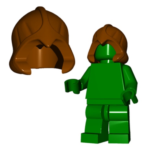 brickwarriors 兼容积木配件系列 游侠帽兜 2厘米不含人仔