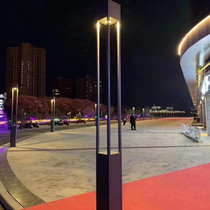 Outdoor waterproof landscape light LED square light 3 meters solar garden light community park villa outdoor new garden light