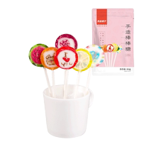 Good product shop hand-made lollipop 35g bulk childrens candy snacks creative fruit candy hard candy snack food