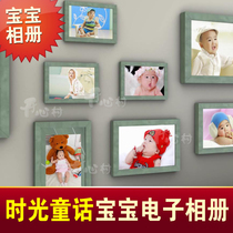 Childrens electronic album animated electronic opening video birthday hundred days full moon commemoration