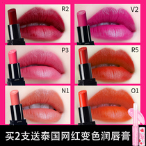 Mary Dei Canon Red 1 4g Light Mist Sensation Lipstick Suit Lasting Velvety Fog Face Matt