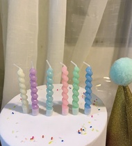 Korean in Birthday Cake Candle Childrens Party Candle Knock Good Look Buy Candle