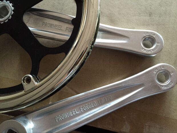 浩盟52t单片大牙盘 牙盘 齿盘 曲柄铝合金52齿170mm 公路车摺叠车